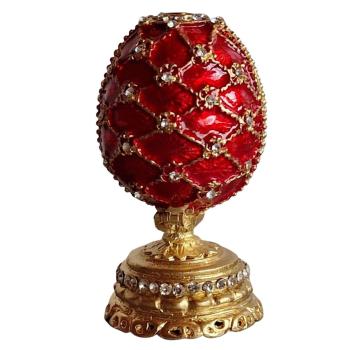 Aloccoco Vintage Faberge Replika Stil Ei
